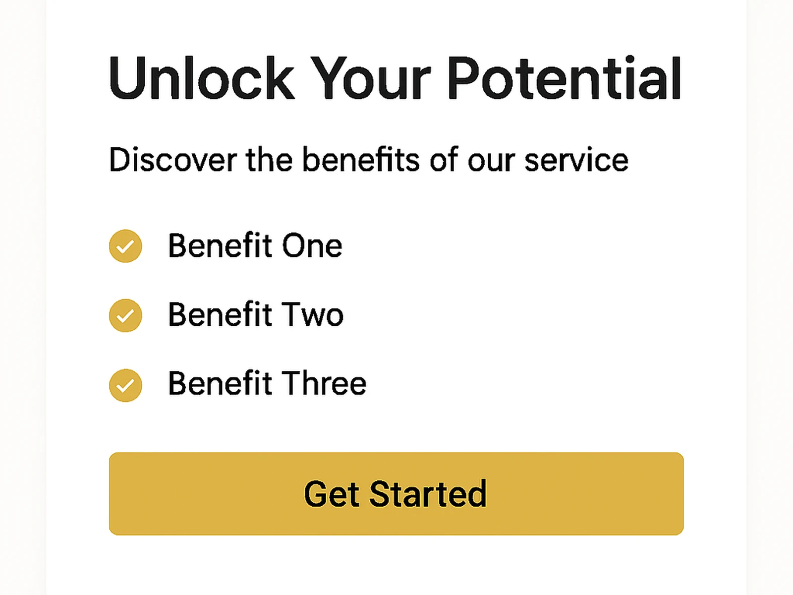 Landing Page Copy